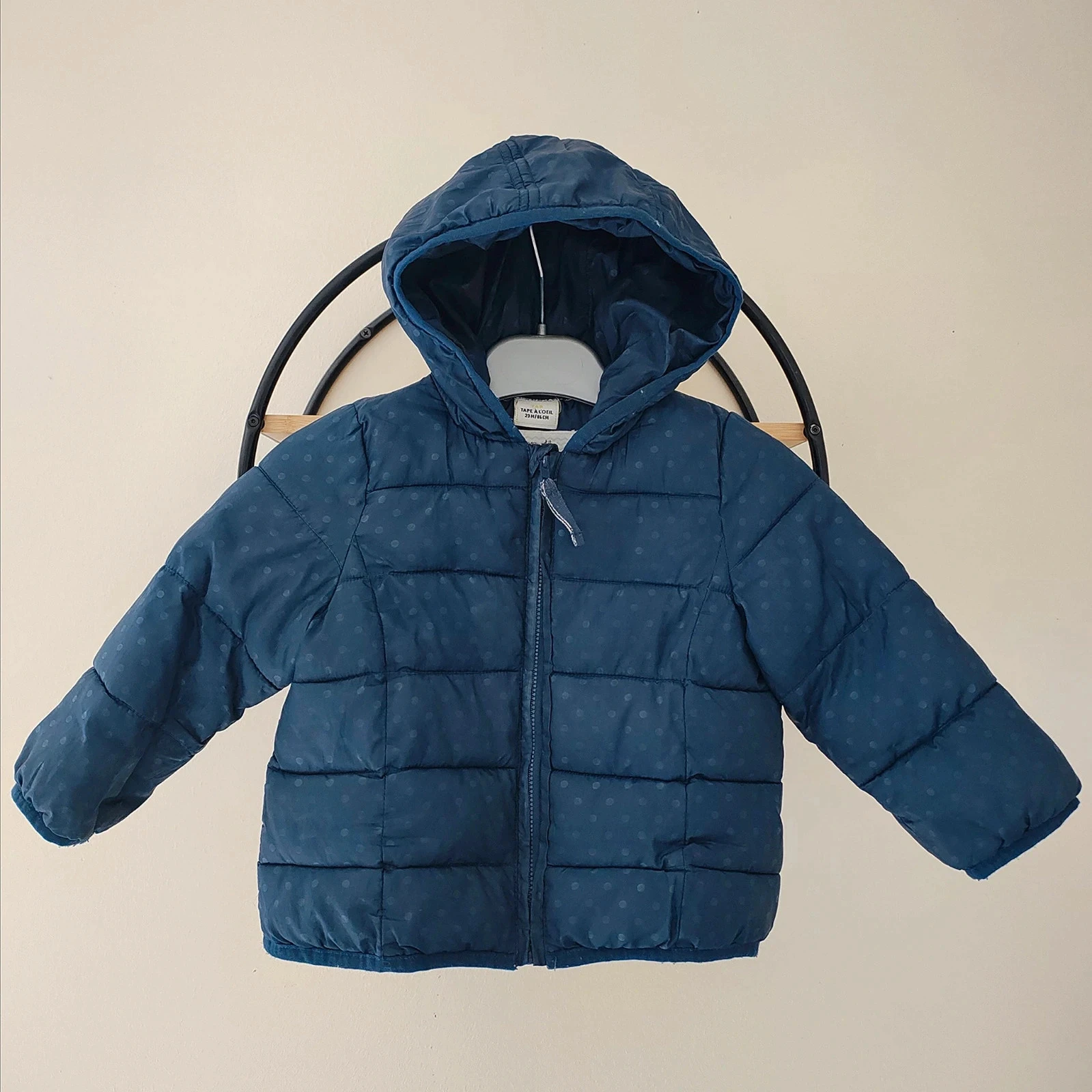 23 mois 2 ans manteau doudoune mi saison Tape à l'oeil 86 cm